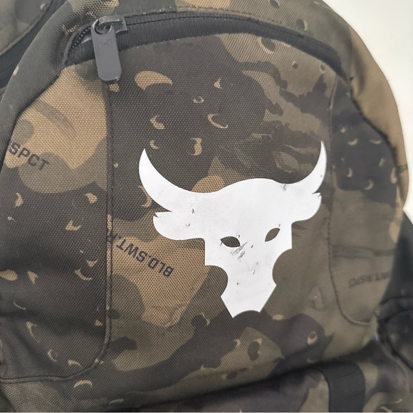 Project Rock Under Armour Camo Backpack - Picture 2 of 6